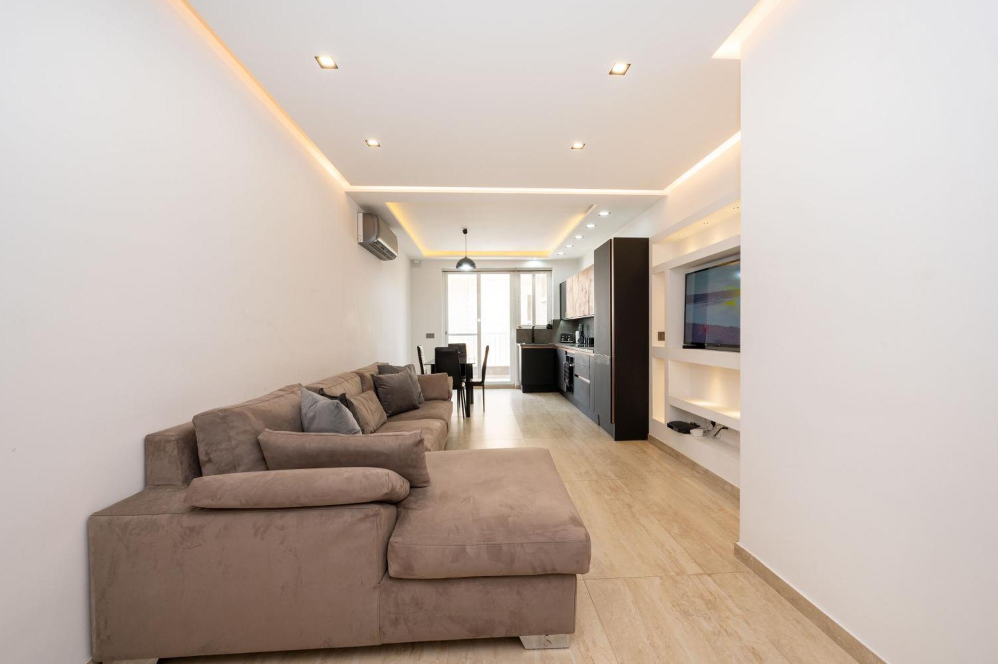 Stylish 2 Bedroomed Apartment Gzira Εξωτερικό φωτογραφία
